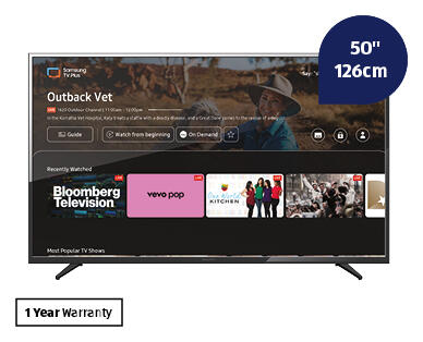 Bauhn 50" 4K Ultra HD TV powered by Tizen™