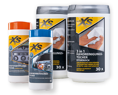 Lingettes de nettoyage pour la voiture AUTO XS