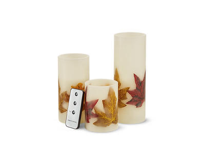 Huntington Home 3-Piece Flameless LED Candle Set