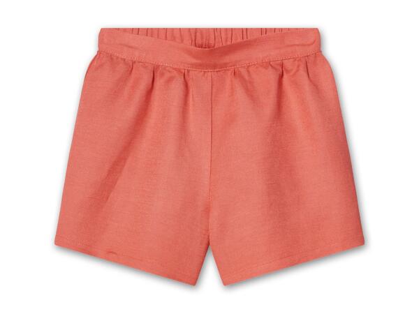 Kinder Leinen Shorts
