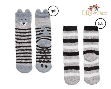 Children's Bed Socks 2pk