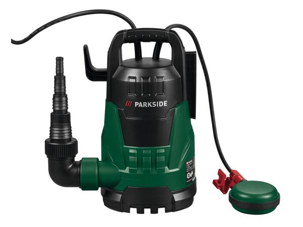 Dränkbar pump för klart vatten