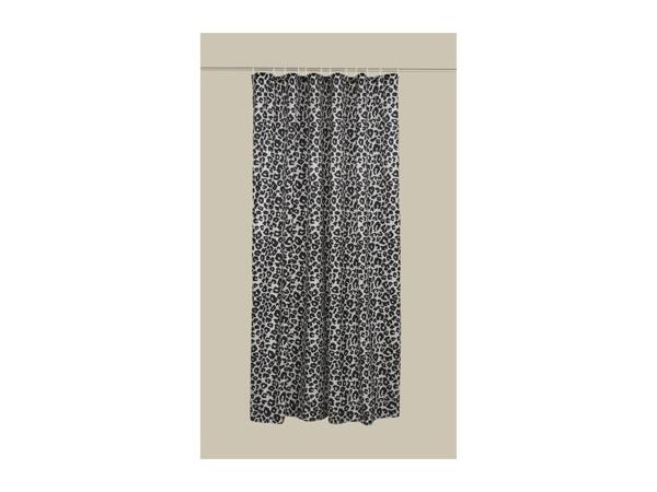 Livarno Shower Curtain With Leopard Print