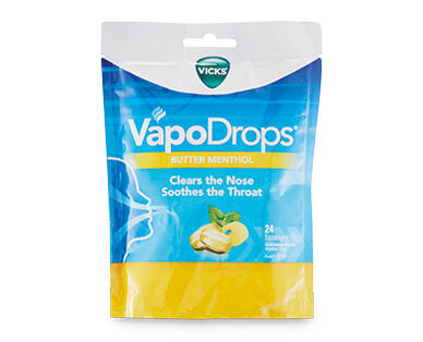 Vicks Butter Menthol Vapodrops 24pk