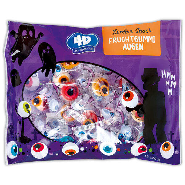 Fruchtgummi Augen