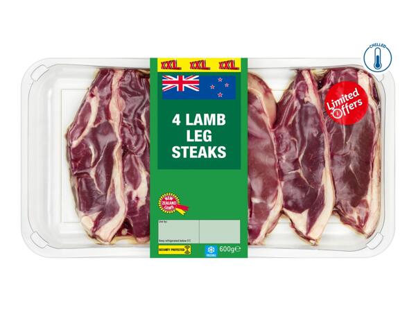 XXL 4 Lamb Leg Steaks