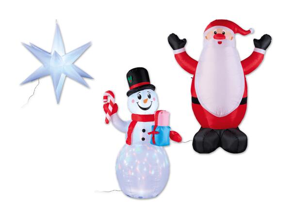Selbstaufblasende LED-Weihnachtsfigur