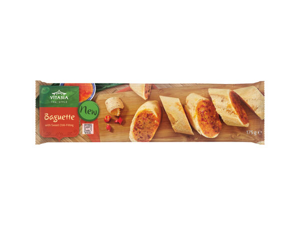 Fylld baguette sweet chili