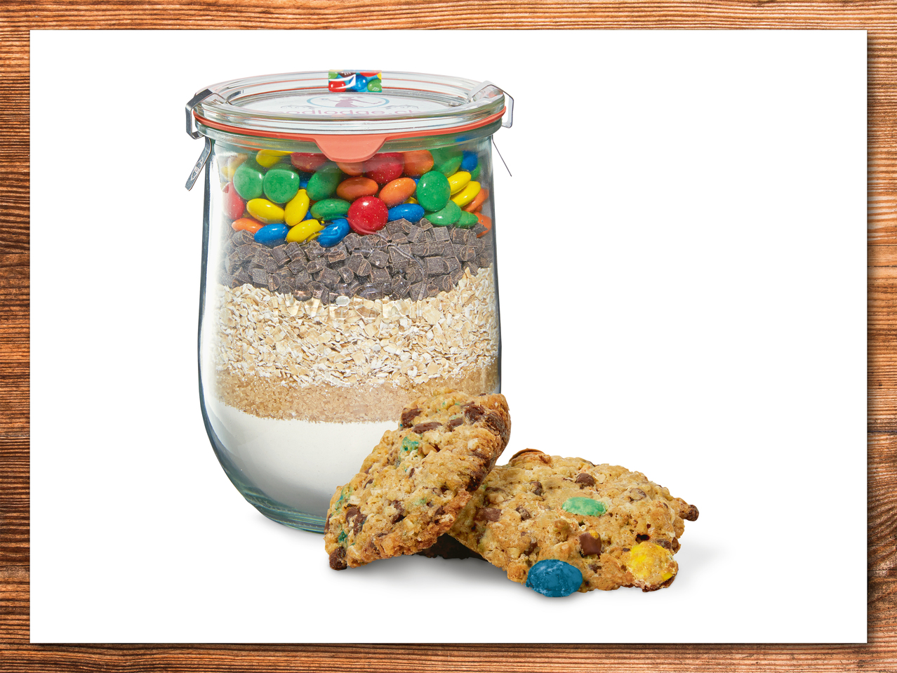 Préparation pour cookies aux M&M's