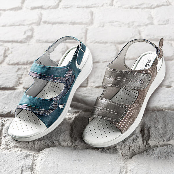 Komfort Sandalen in H-Weite