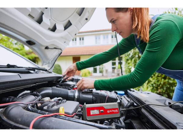 Car & Motorcycle Battery Charger