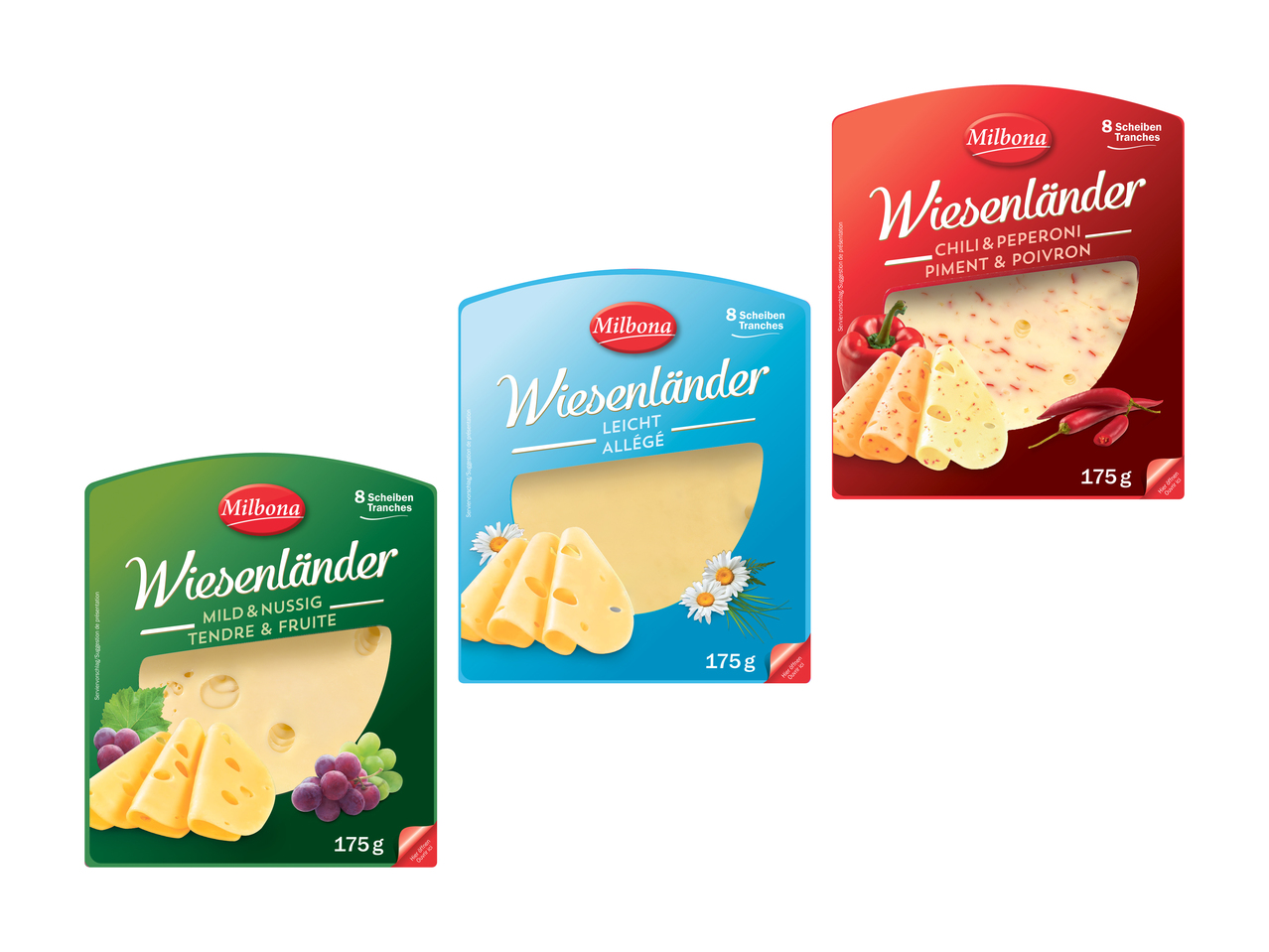 Fromage Wiesenländer en tranches