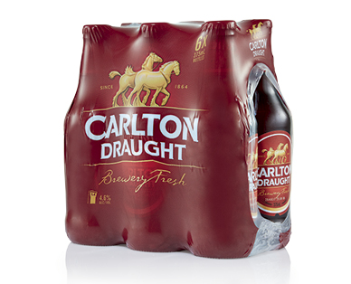 Carlton Draught 6 x 375ml