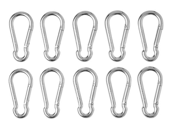Carabiner Clips or Shackle Hooks