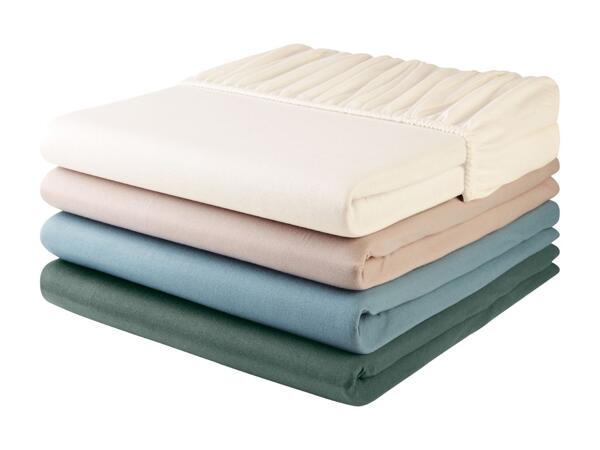 Jersey Fitted Sheet - Double