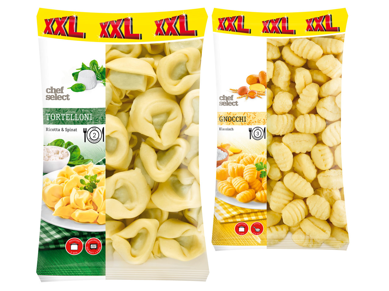 CHEF SELECT Tortelloni/Gnocchi 500/750 g