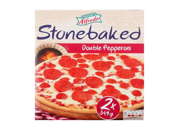 Stonebaked Double Pepperoni Pizza