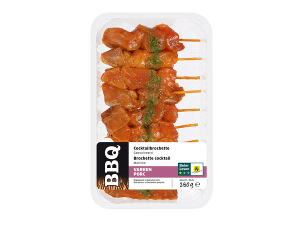 Brochettes cocktail