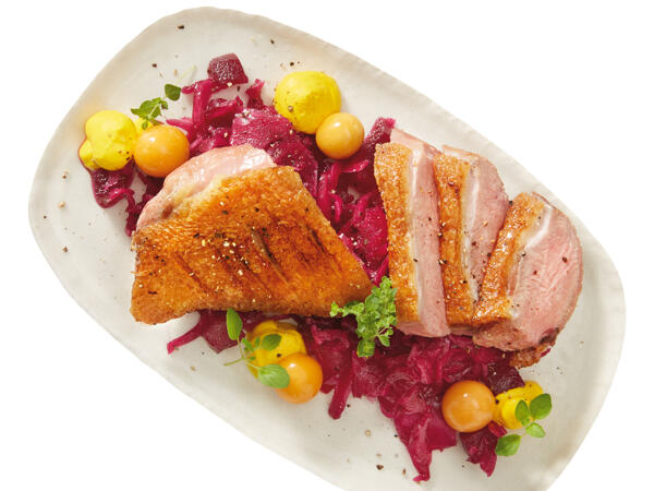 Frisches Barbarie Entenbrustfilet