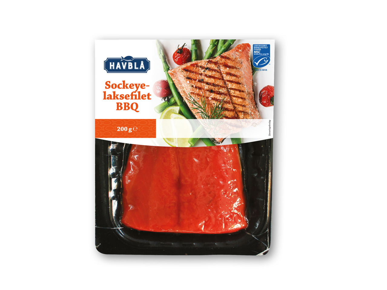 HAVBLÅ MSC Sockeye vildlaksefilet