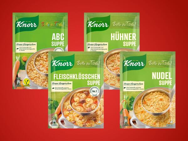 Bitte zu Tisch Suppen