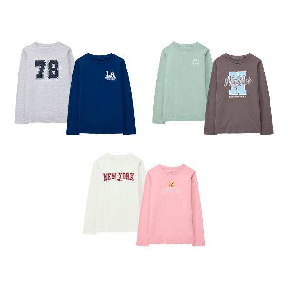 L&D(R) 				T-Shirt mit langen Ärmeln, 2 St.
