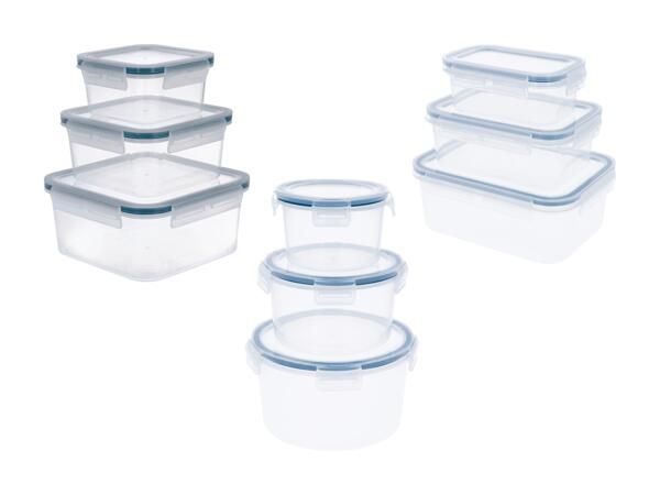 Set de boîtes de conservation, 3 pièces