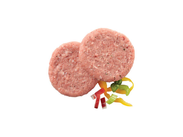 Hamburgers with Turkey and Speck