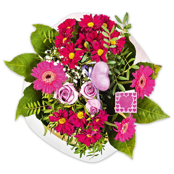 Floristen Valentinsstrauß
