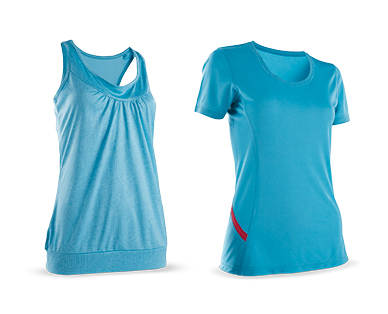 LADIES FITNESS TEE OR SINGLET