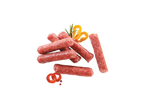 Beef Sausages with Speck