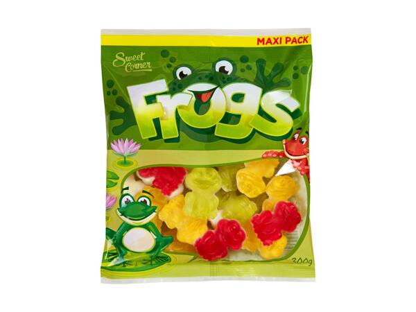 Bonbons fruités grenouilles