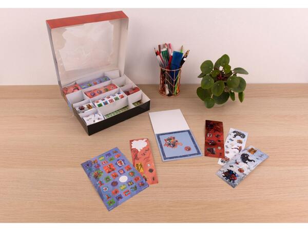 Stickers "Paw Patrol, Frozen, Spider Man, Jurassic World"