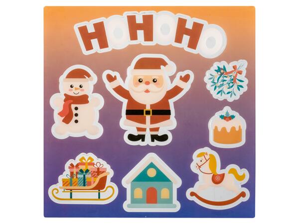 Christmas Gel Window Stickers