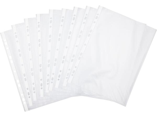 A4 punched pockets, 50 pieces