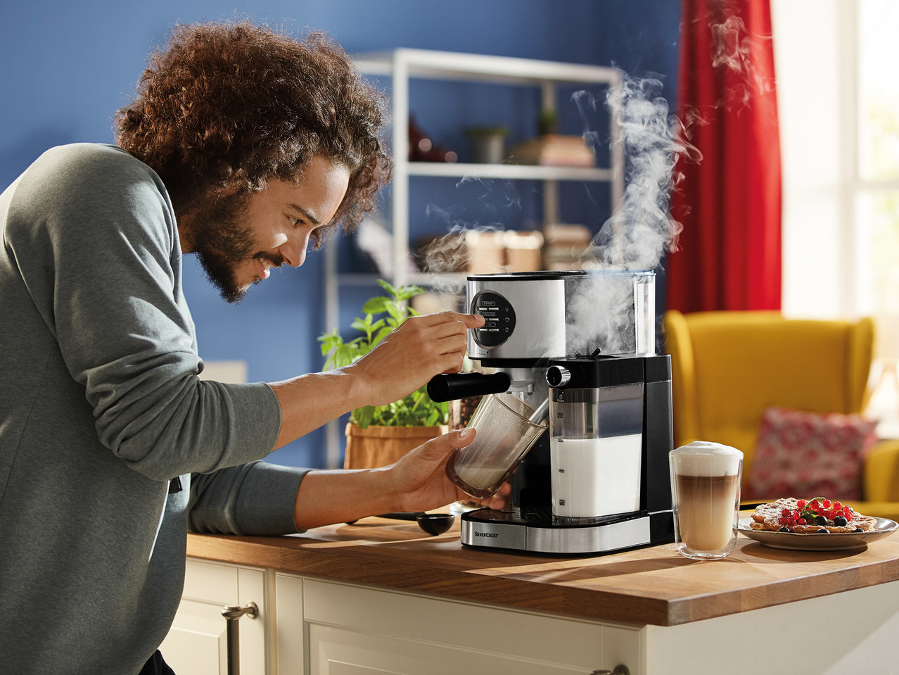 Silvercrest Kitchen Tools Espresso Machine1