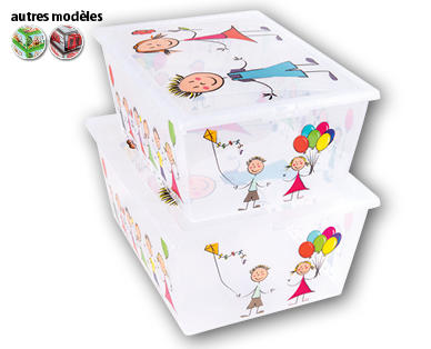 Lot de boîtes à motifs EASY HOME(R)