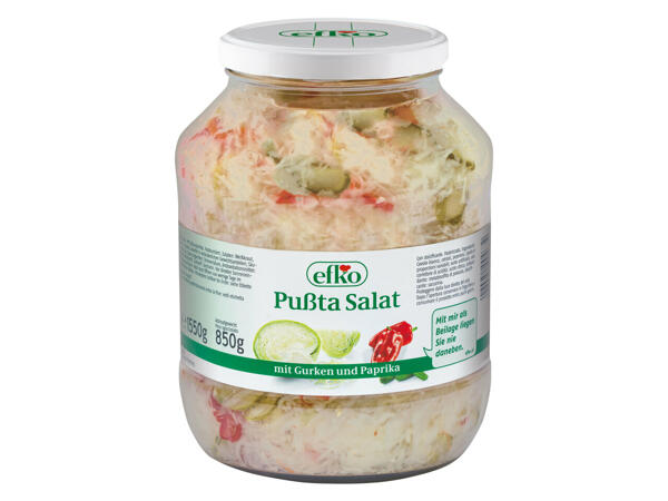 Efko Pußta-Salat oder Rote Rüben in Scheiben