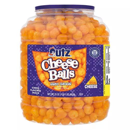 Baked Cheddar Flavored Cheese Balls, 23 oz