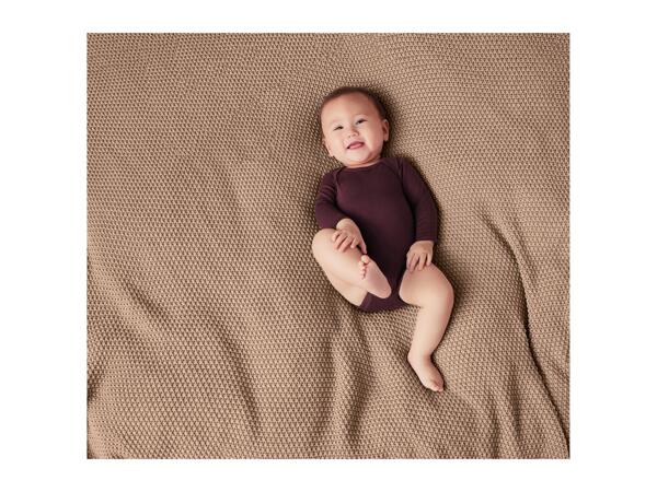 Lupilu Baby Long-Sleeve Bodysuits - 3 Pack