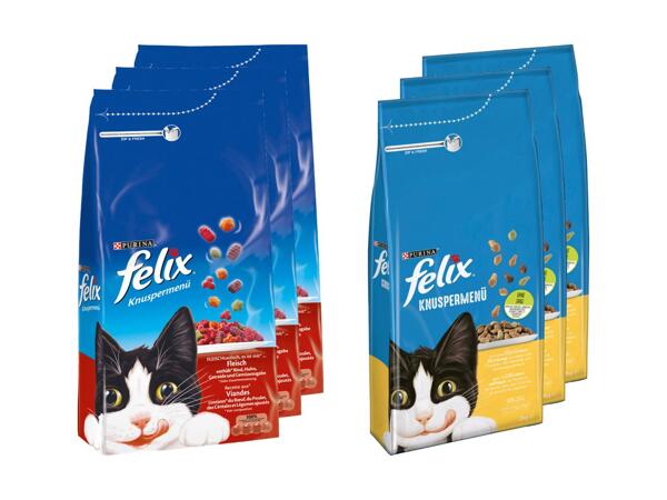Aliments secs pour chats Felix
