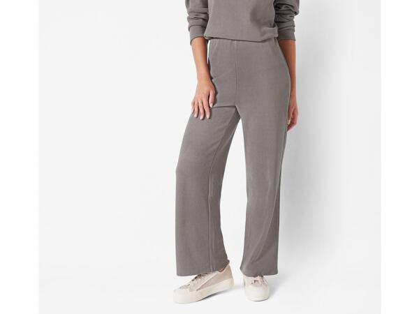 Ladies' corduroy-style trousers