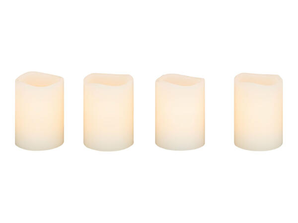 Livarno Home Real Wax LED Candles