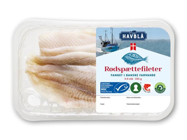 Lakse-, rødspætte- eller torskefilet