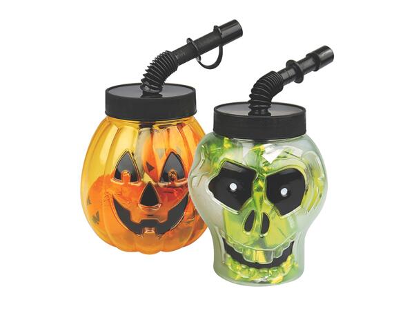 Pumpkin/ Skull-shaped Cup with Chocolate