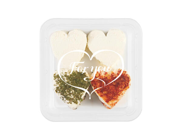 Heart-shaped Cheese