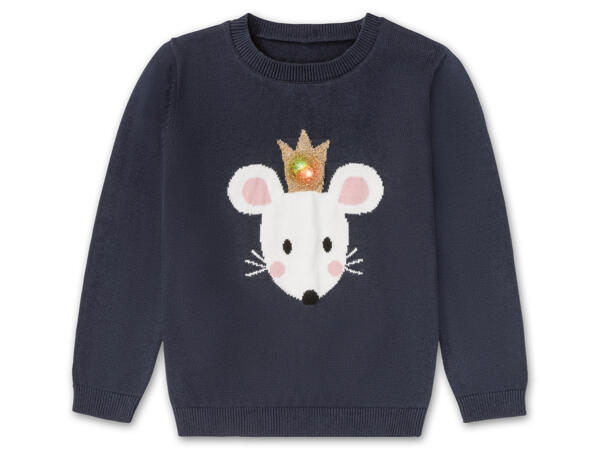 Mädchen Strickpullover