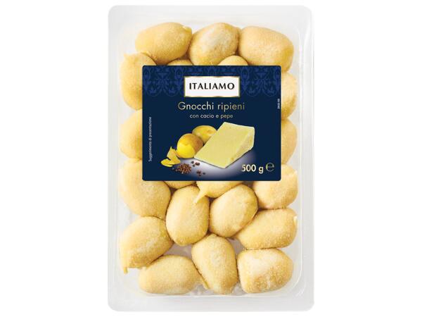 Gnocchi with Cheese and Pepper filling