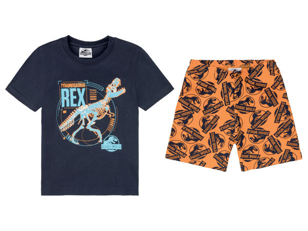 Boys' Shorty Pyjama Set "Spiderman, Fireman Sam, Jurassic World"