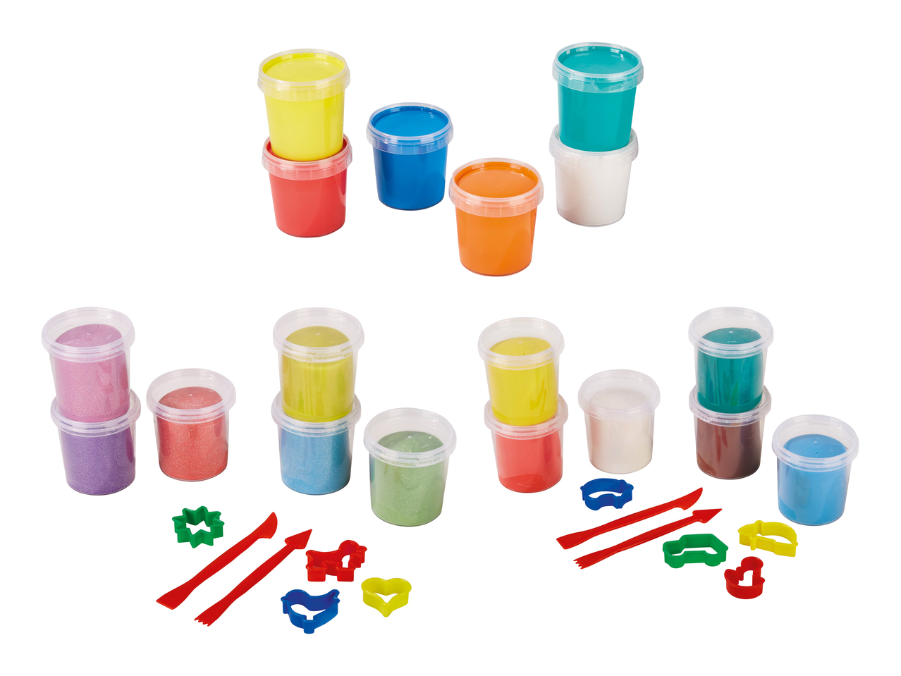 Colori a dita/ plastilina
